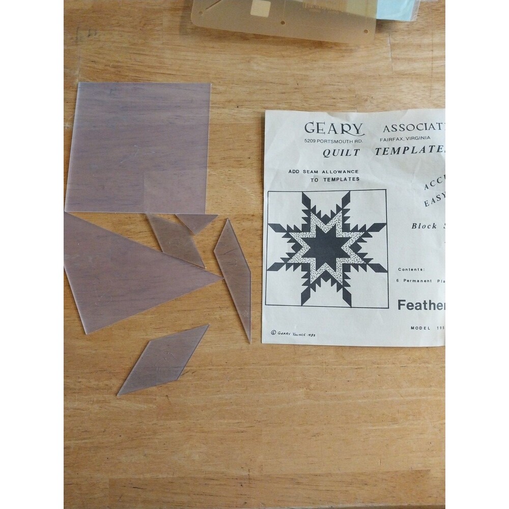 Geary Associates Quilt Templates
